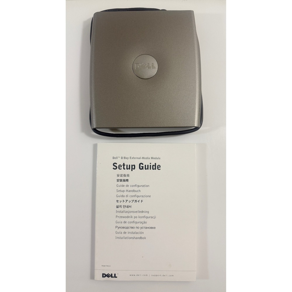 Dell PD01S External D-Bay DVD Rom Cd RW Drive